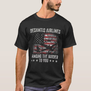 Desantis Airlines feilschen politischen Kurs für d T-Shirt