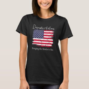 DeSantis Airlines Political Meme Ron DeSantis USA T-Shirt