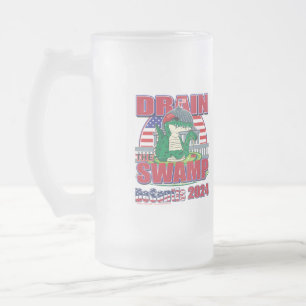 DeSantis für Präsident 2024 Mattglas Bierglas