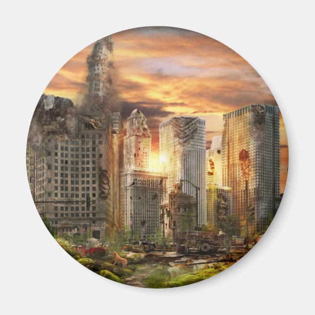 Desaster - Chicago, IL - Gotta Walking mit dem Hun Magnet (Vorne)