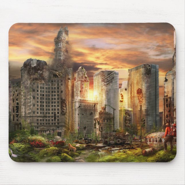 Desaster - Chicago, IL - Gotta Walking mit dem Hun Mousepad (Vorne)