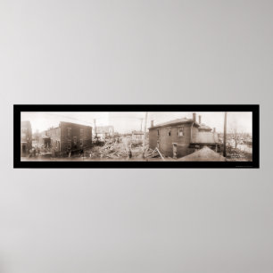 Desaster Dayton Foto 1913 Poster