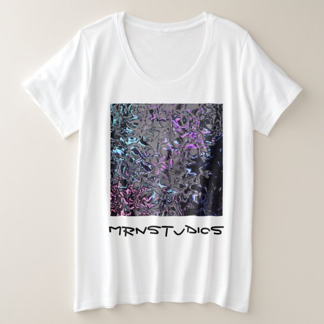 Desaster der 80er große größe T-Shirt (Design vorne)