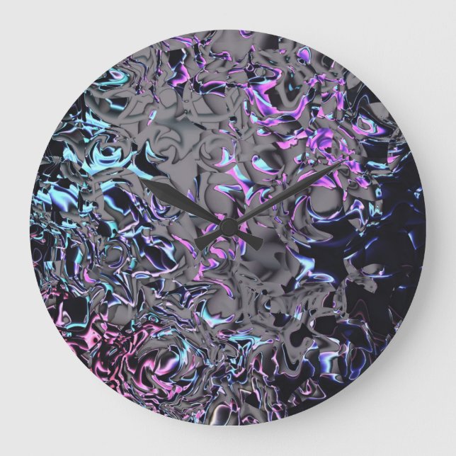 Desaster der 80er große wanduhr (Vorderseite)