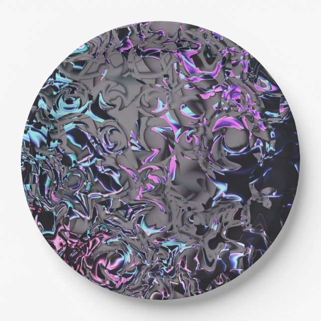 Desaster der 80er pappteller (Vorderseite)