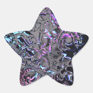 Desaster der 80er Stern-Aufkleber