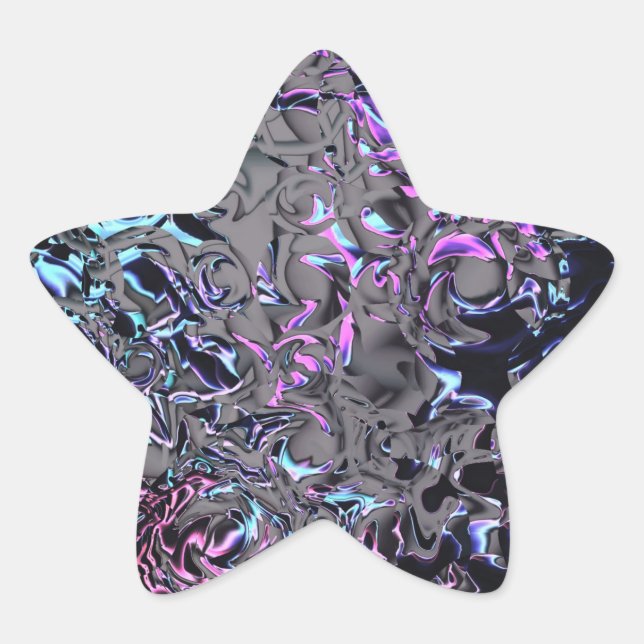 Desaster der 80er Stern-Aufkleber (Vorderseite)