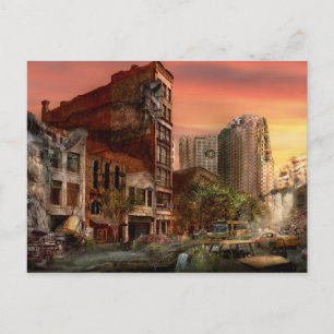 Desaster - Pittsburgh, PA - Der Y2K-Fehler Postkarte