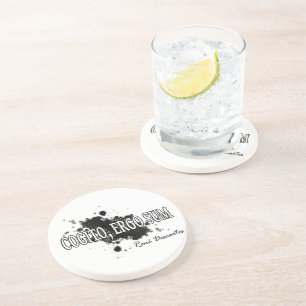 Descartes Sandstein Untersetzer