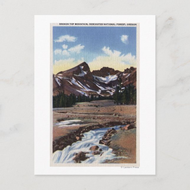 Deschutes National Forest, OR Postkarte (Vorderseite)