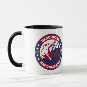 Deschutes Republikaner 2023 NEUER Logocoffee Cup Tasse