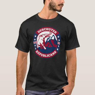 Deschutes Republikaner 2023 NEUES Logo T-Shirt