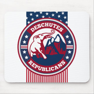 Deschutes Republikaner Neue Logo-Maus Pad Patrioti Mousepad