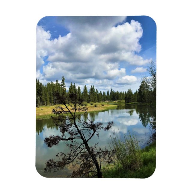 Deschutes River, OR Magnet (Vertikal)