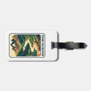 Deschutes River Oregon Colors Gepäckanhänger