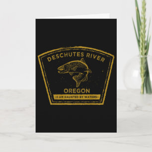 Deschutes River Oregon Premium Fliegenfischen  Karte