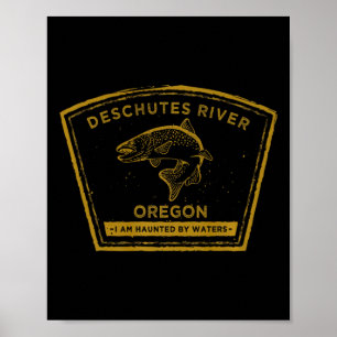 Deschutes River Oregon Premium Fliegenfischen Poster