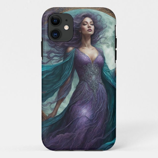 Desdemona A Moon Goddess Case-Mate iPhone Hülle (Rückseite)