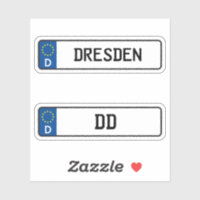 Desden kennzeichen, deutsches Kennzeichen für Kraf