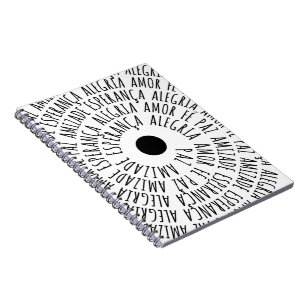 Desejos de Natal - Amor Fé Esperança Notizblock