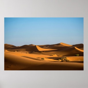 DESERT 3D WALLPAPIER POSTER