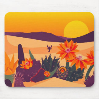Desert Bloom Fantasy Mousepad
