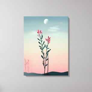 Desert Bloom Leinwanddruck