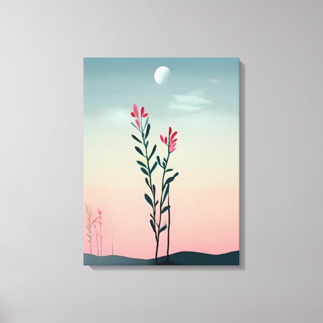 Desert Bloom Leinwanddruck (Vorderseite)