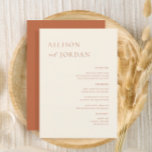 Desert Boho Simple Wedding Menu Cards Menükarte<br><div class="desc">Elegante 12x18" Hochzeitsmenü Karten Flachmenü Elegante Kalligraphie essen und trinken Hochzeitsmenüs | Rustikale Hochzeitsmenüs,  rustikale Hochzeitsmenüs,  rustikales Hochzeitsmenü,  Blumenmenü,  Menü für Hochzeitstische</div>