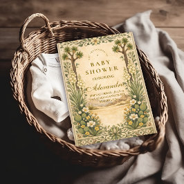 Desert Botanical Baby Shower Einladung