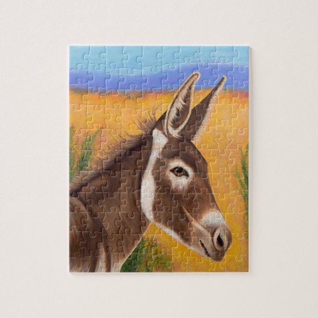 Desert Burro Puzzle (Vertikal)