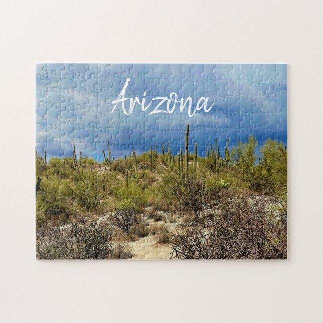 Desert Cactus Arizona Puzzle (Horizontal)