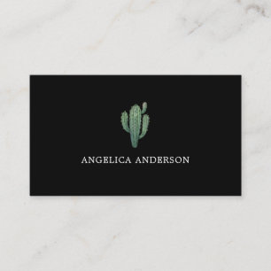 Desert Cactus Blume Business Card Visitenkarte