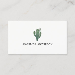 Desert Cactus Blume Business Card Visitenkarte
