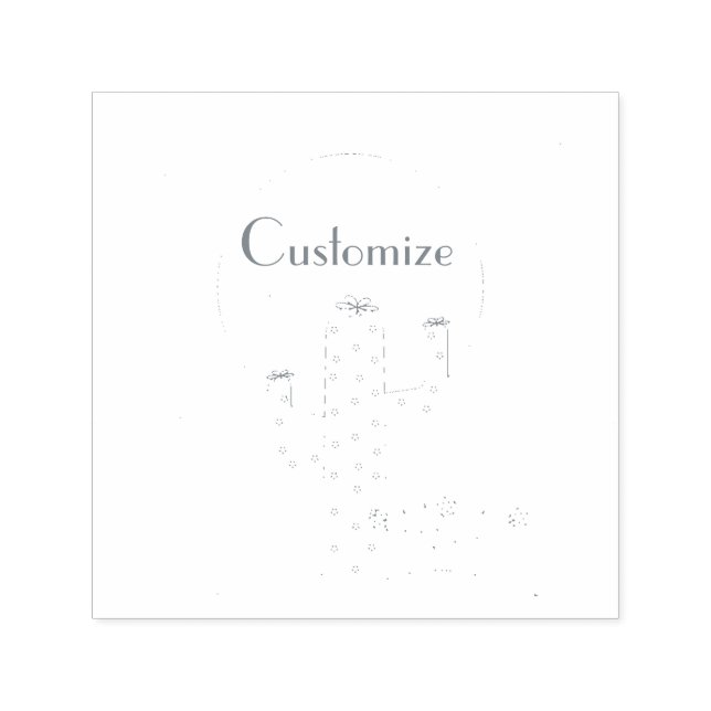 Desert Cactus Sun Thunder_Cove Permastempel (Design)