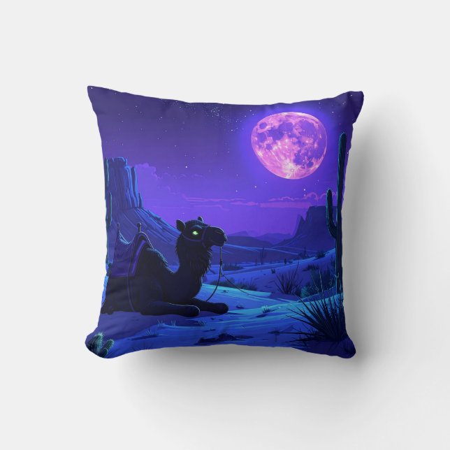 Desert Camel Mousepad Kissen (Vorderseite)