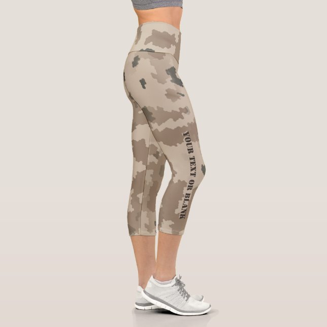 Desert Camouflage Capri Leggings (Rechts)