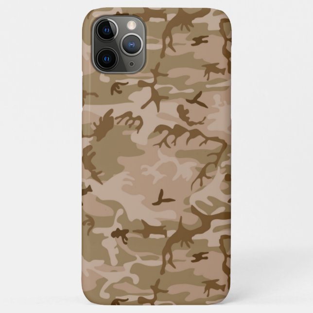 Desert Camouflage Case-Mate iPhone Hülle (Rückseite)