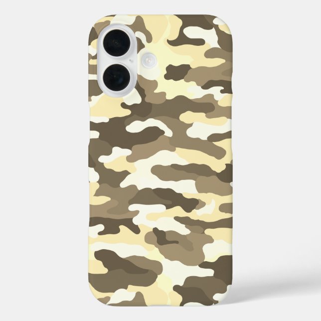 Desert Camouflage Case-Mate iPhone Hülle (Rückseite)