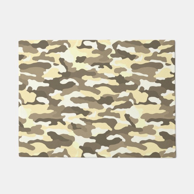 Desert Camouflage Fußmatte (Vorderseite)