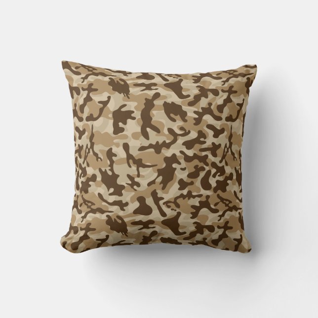 Desert Camouflage Kissen (Vorderseite)