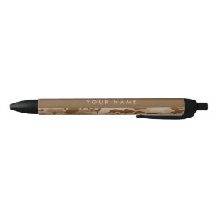 Desert Camouflage Pattern, Ihr Name, Personalisier Kugelschreiber