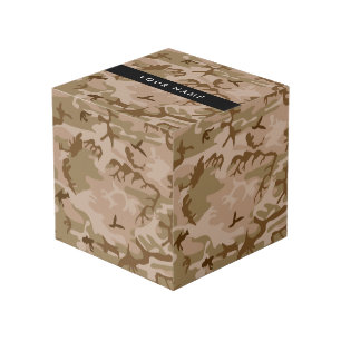 Desert Camouflage Pattern, Ihr Name, Personalisier Würfel