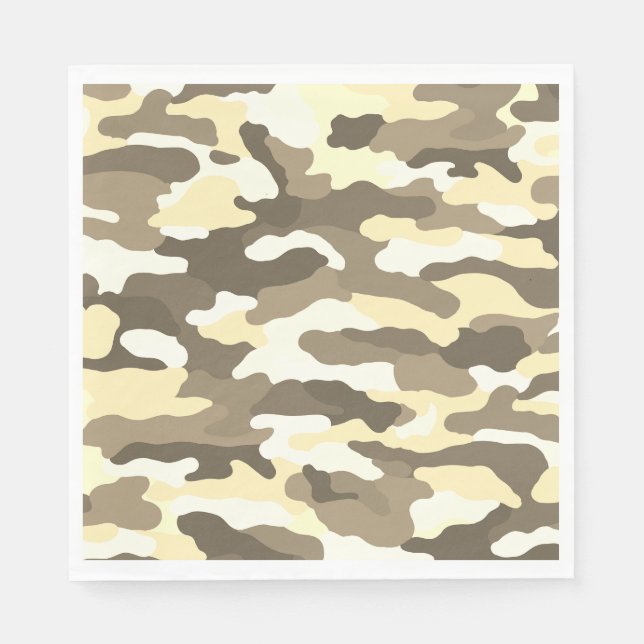 Desert Camouflage Serviette (Vorderseite)