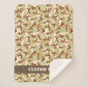 Desert Camouflage Sherpadecke