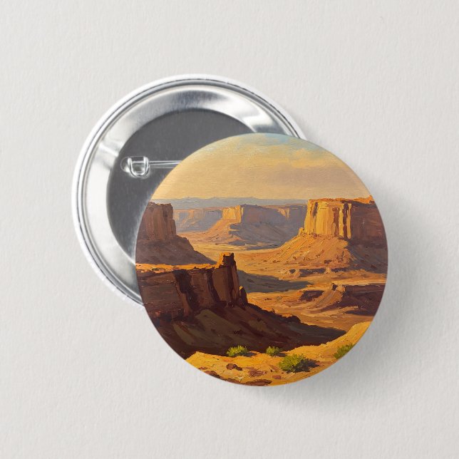 Desert Canyons Button (Vorne & Hinten)