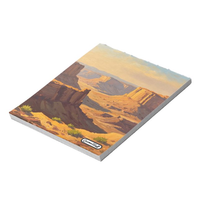 Desert Canyons Notizblock (Rotiert)