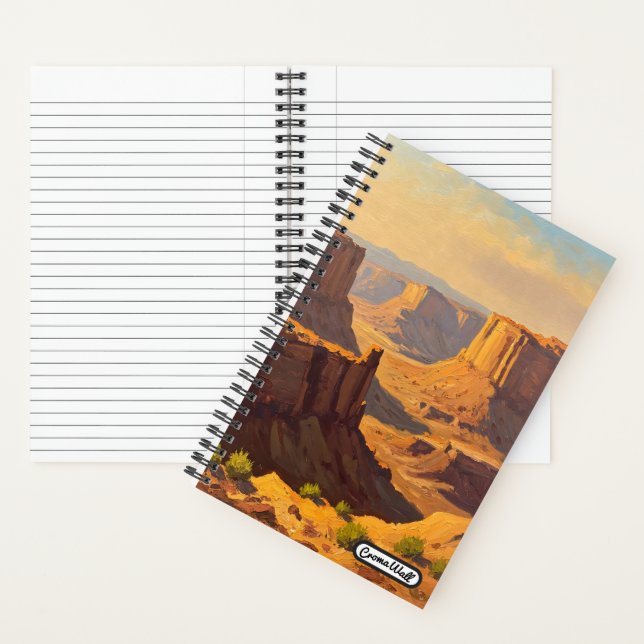 Desert Canyons Notizbuch (Innen)