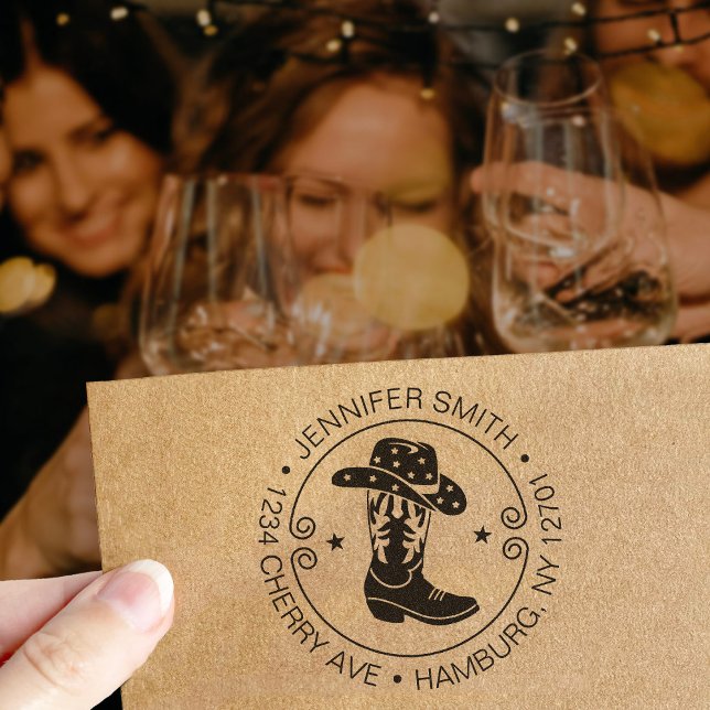 Desert Cowgirl Last Rodeo Junggeselinnen-Abschied Permastempel (Von Creator hochgeladen)