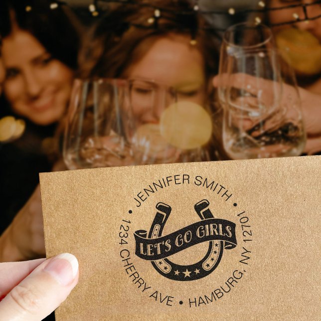 Desert Cowgirl Last Rodeo Junggeselinnen-Abschied Permastempel (Von Creator hochgeladen)